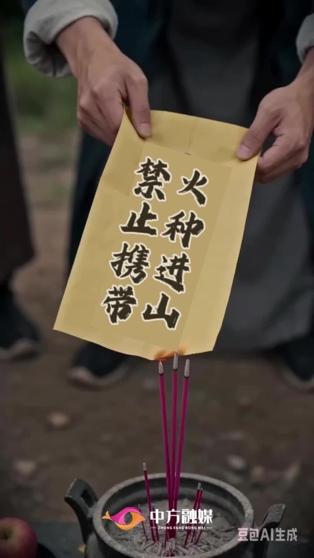 视频|清明将至，请文明祭扫，谨防山火