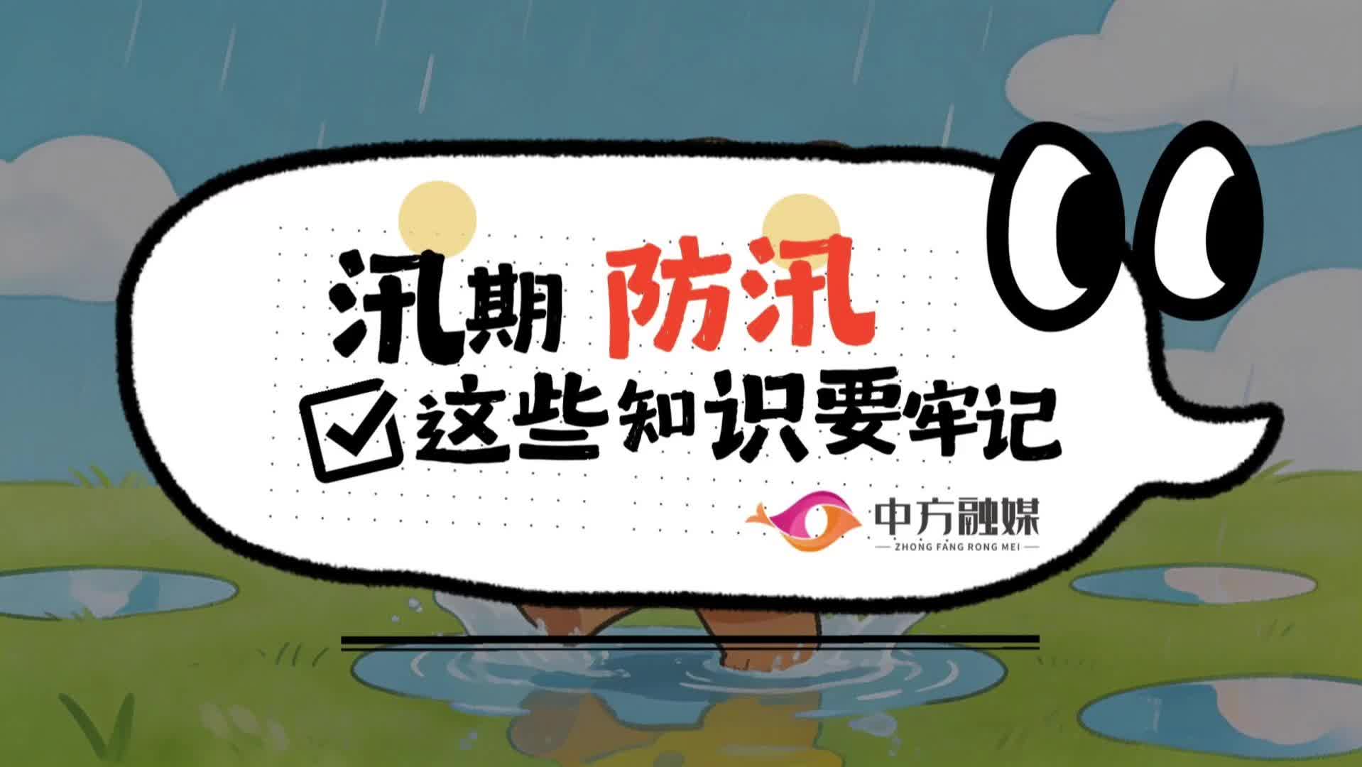 视频|汛期防汛，这些知识要牢记
