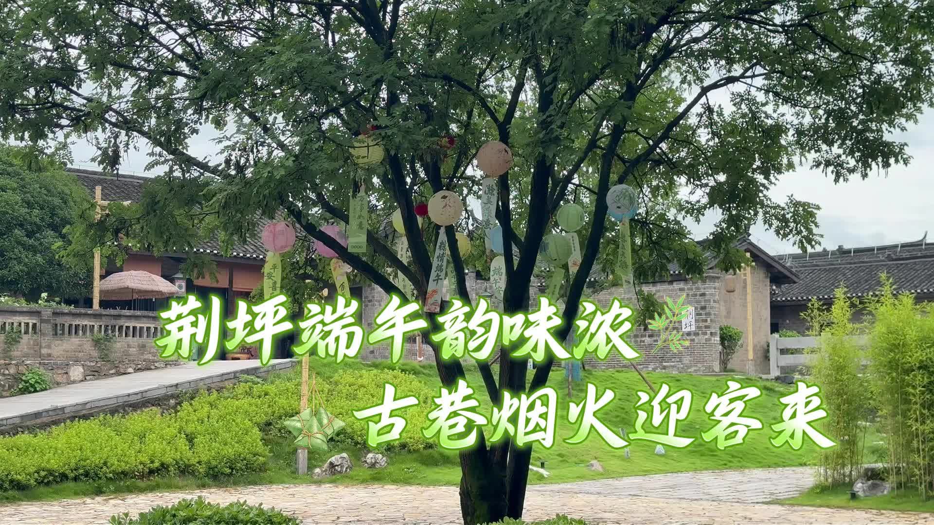 视频|荆坪端午韵味浓 古巷烟火迎客来
