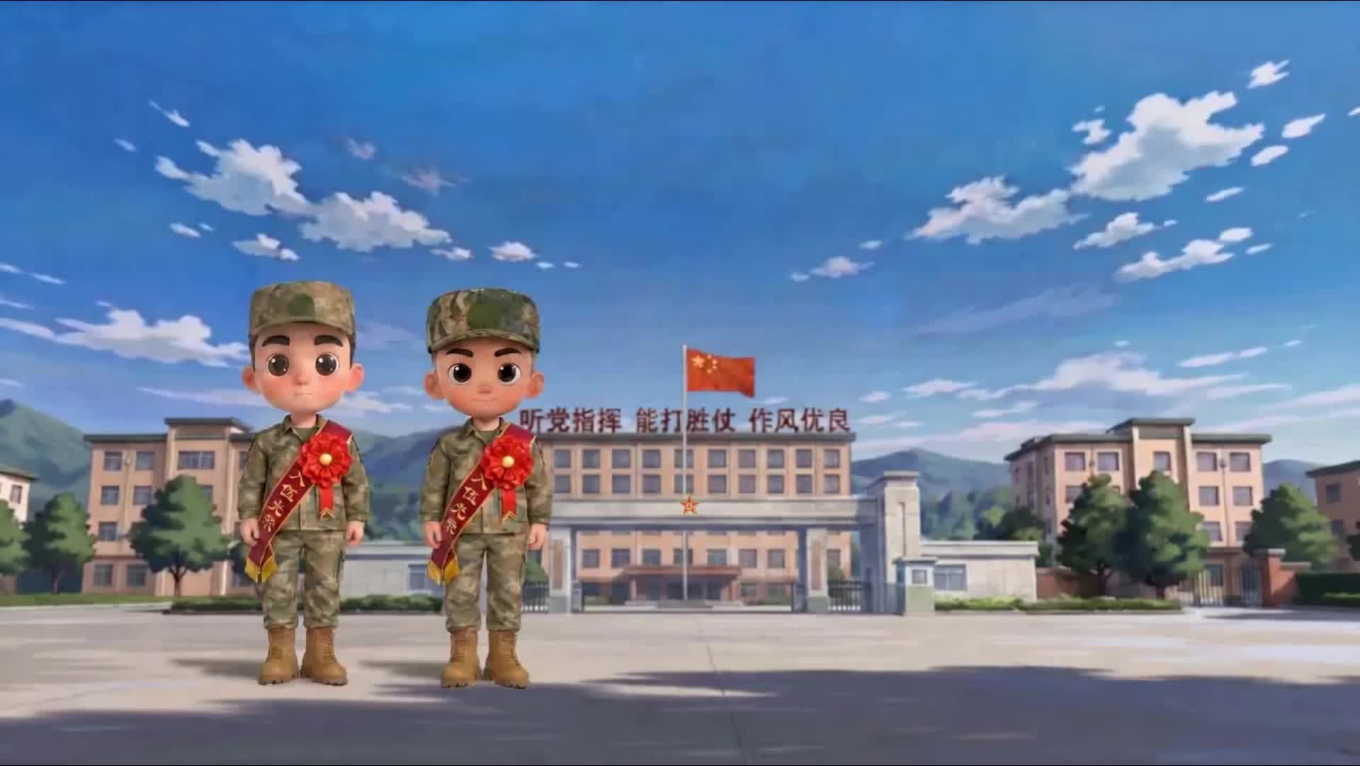 视频|“阳光征兵 你我同行”系列动漫短视频第四辑——审定新兵