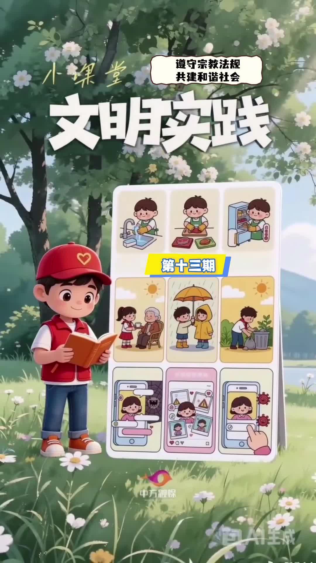 视频|文明实践小课堂（十三）：遵守宗教法规 共建和谐社会