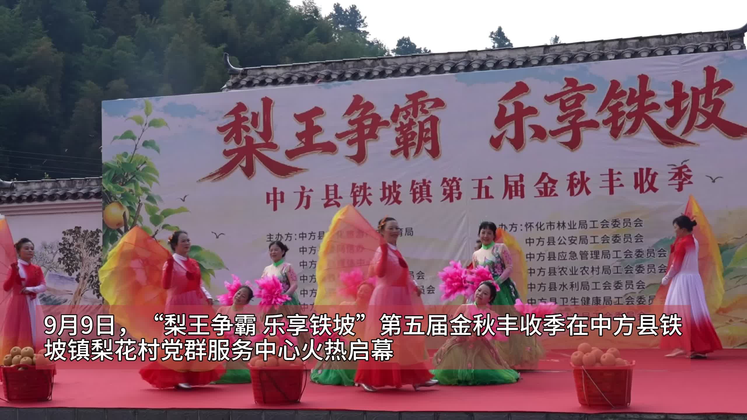视频|梨果飘香迎丰收！ 中方县铁坡镇第五届金秋丰收季热闹启幕