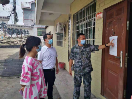 希建波到铜鼎镇督导疫情防控、预防学生溺水等工作