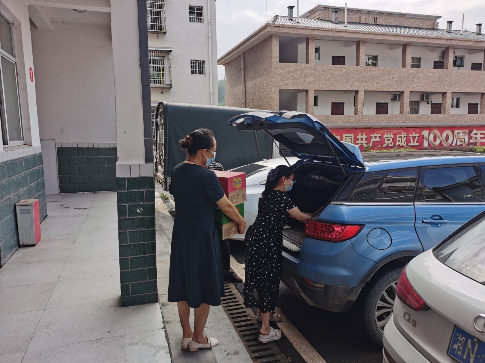 花桥镇：当好疫情防控“后勤兵”
