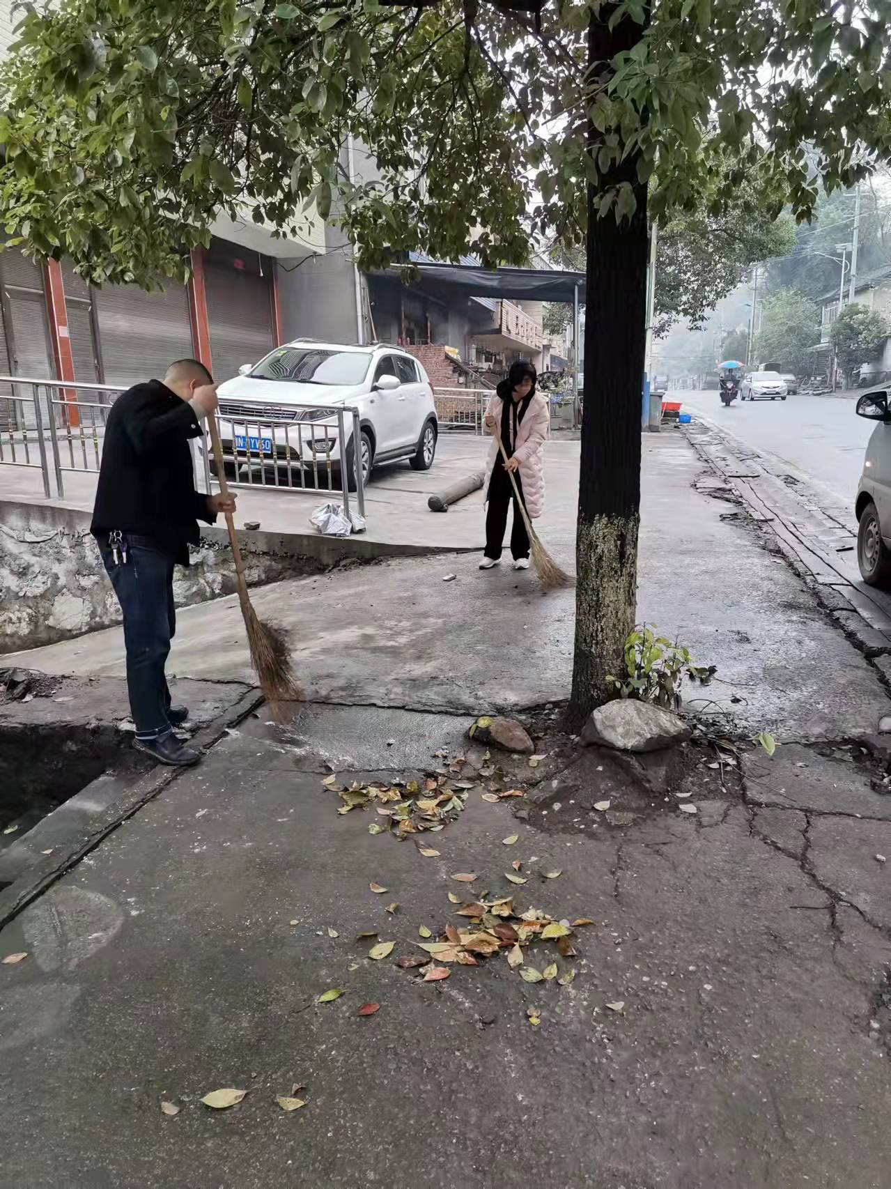 花桥镇：人居环境大整治  街道市场换新颜