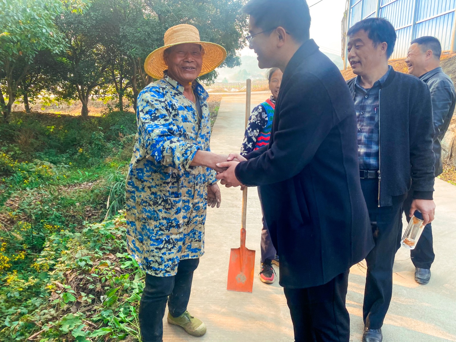 新建镇：为我们的村民危善和，点赞！