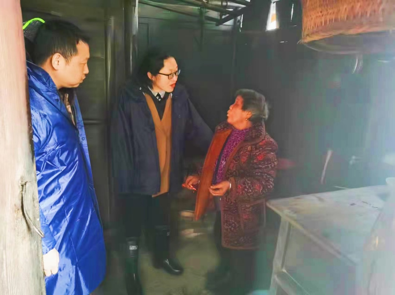 新建镇：闻雪而动 巾帼先行