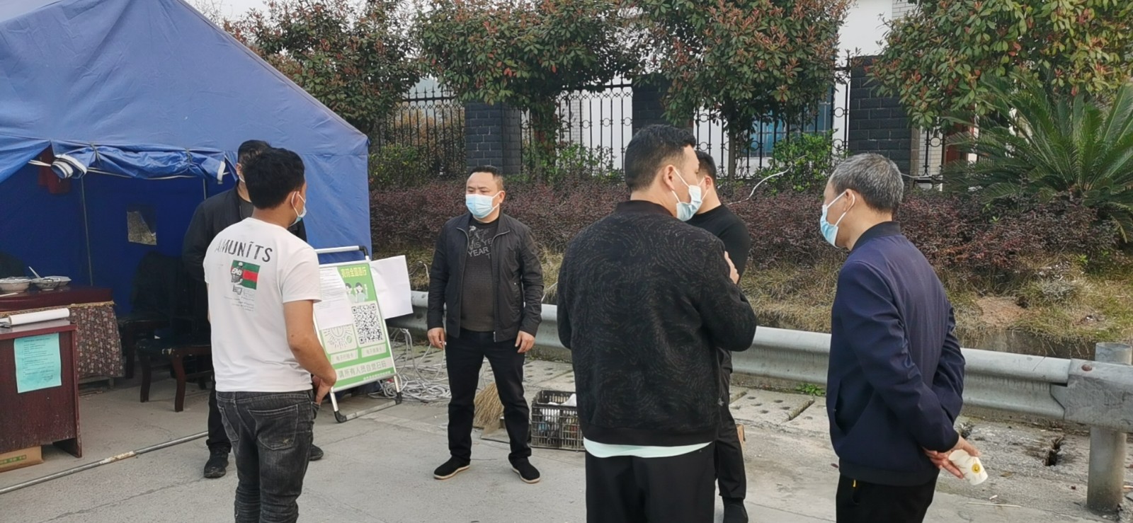 花桥镇：靠前指挥显担当  共克时艰战疫情
