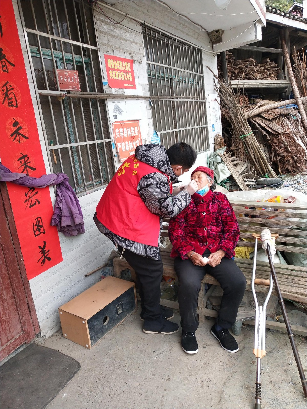 新路河镇：全力开展全员抗原检测