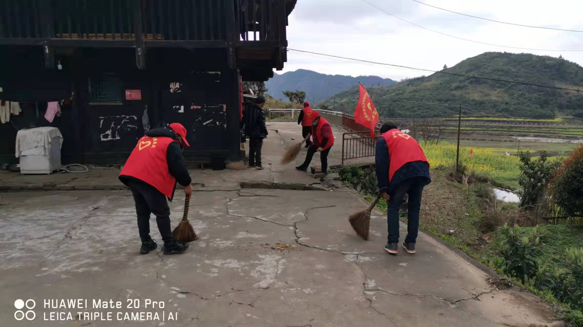 花桥镇：疫情防控在行动   环境整治不停步