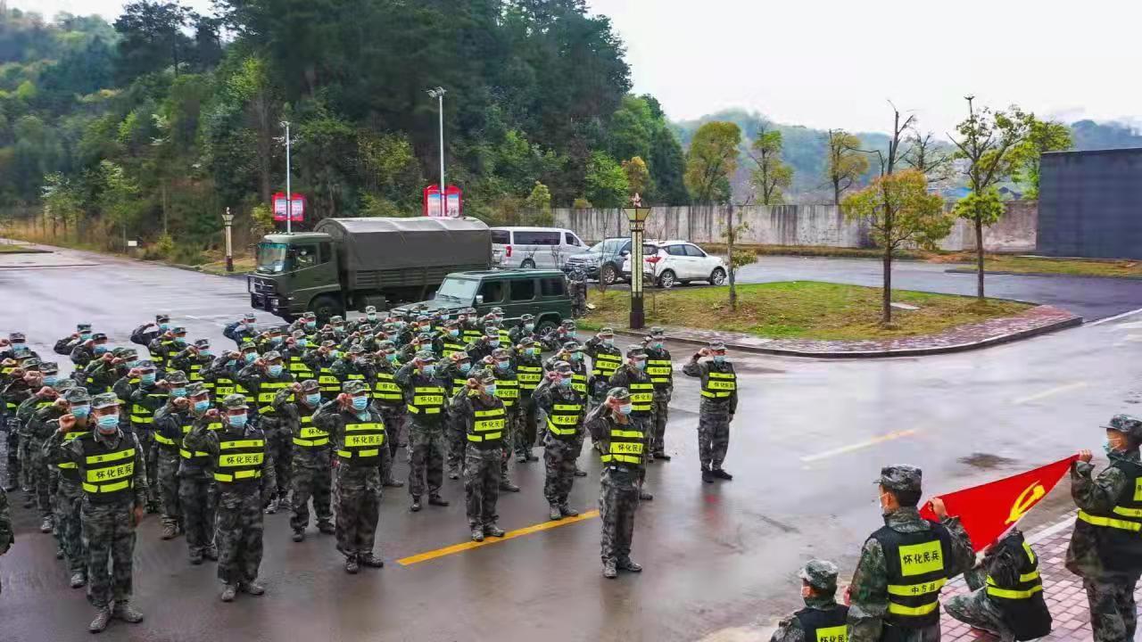 县人武部：逆风前行建临时党支部  “疫”线担当筑安全堡垒
