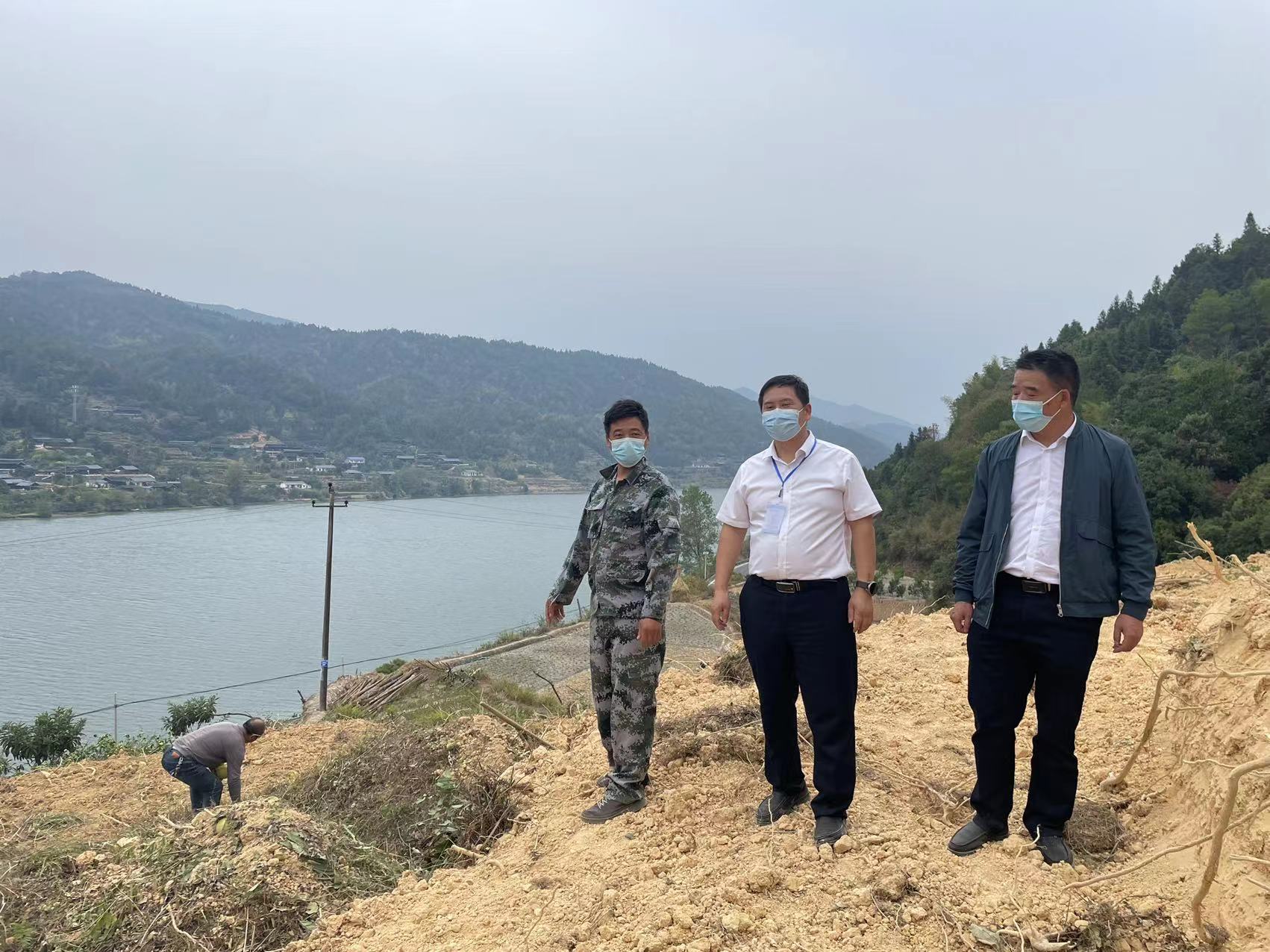 县领导到新路河镇开展巡田巡林工作