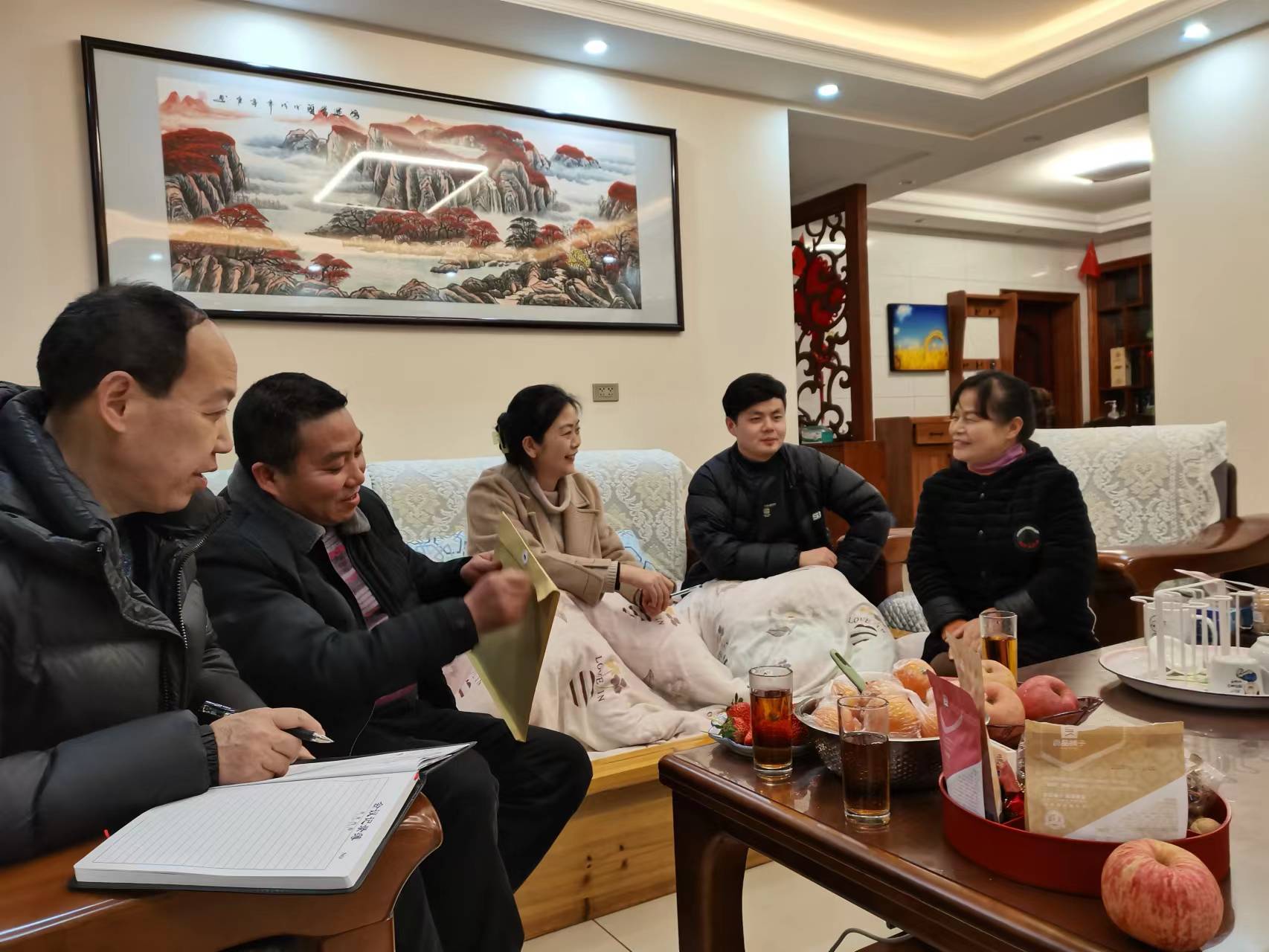 县自然资源局：廉政家访 清风上门