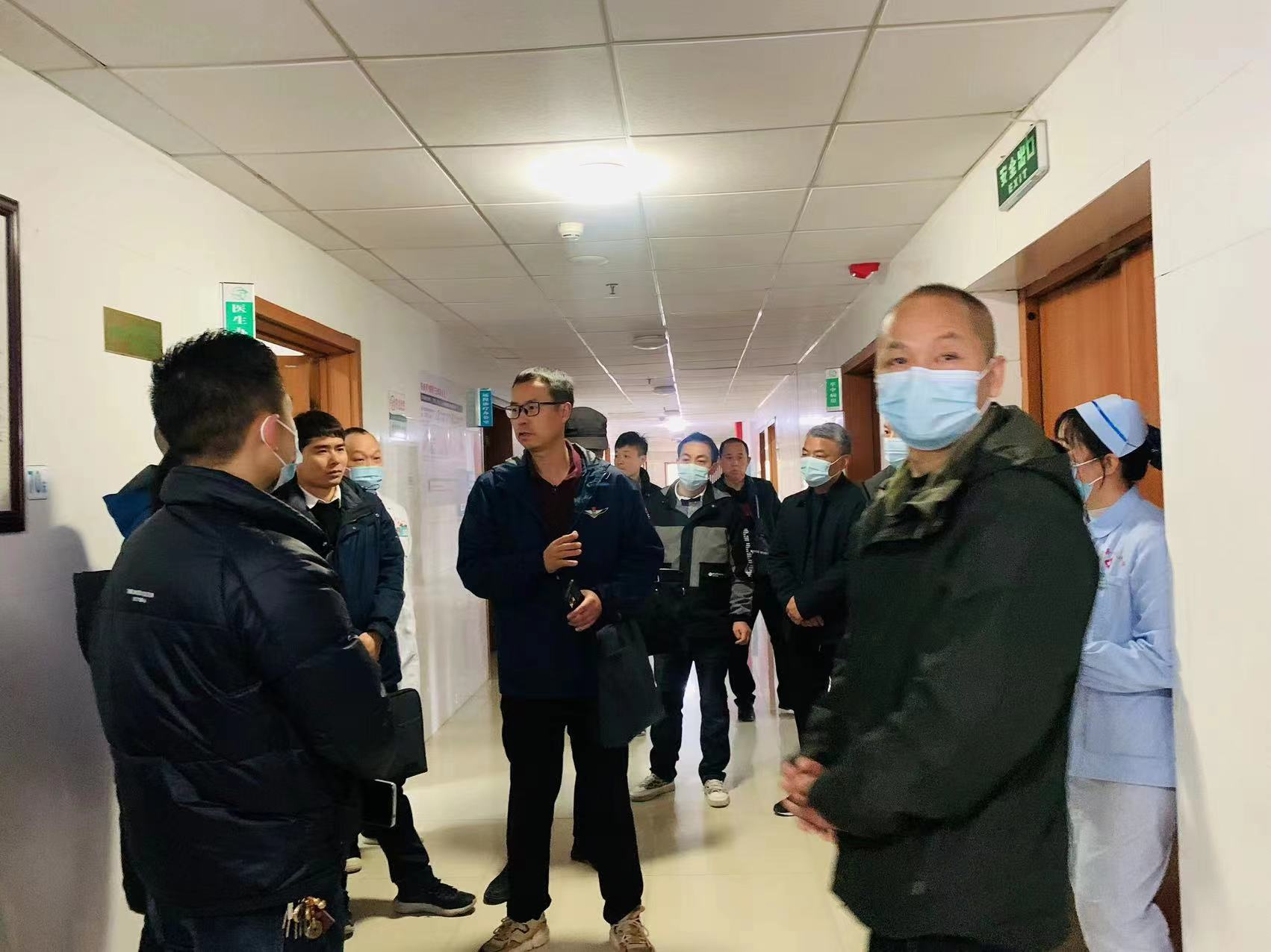 市卫健委督查组到中方县对卫生健康行业进行安全生产督导检查