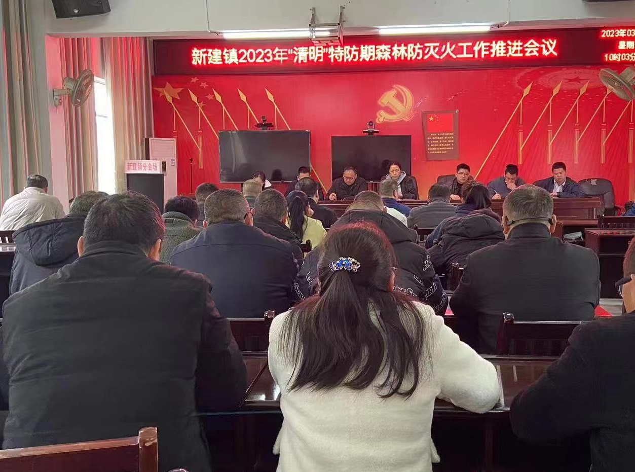 中方县新建镇：全面落实林长制 筑牢森林防火墙