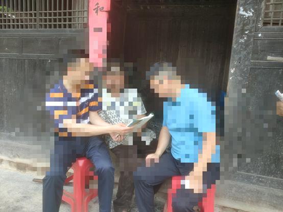 中方县桐木镇中学：送教上门 真情助童