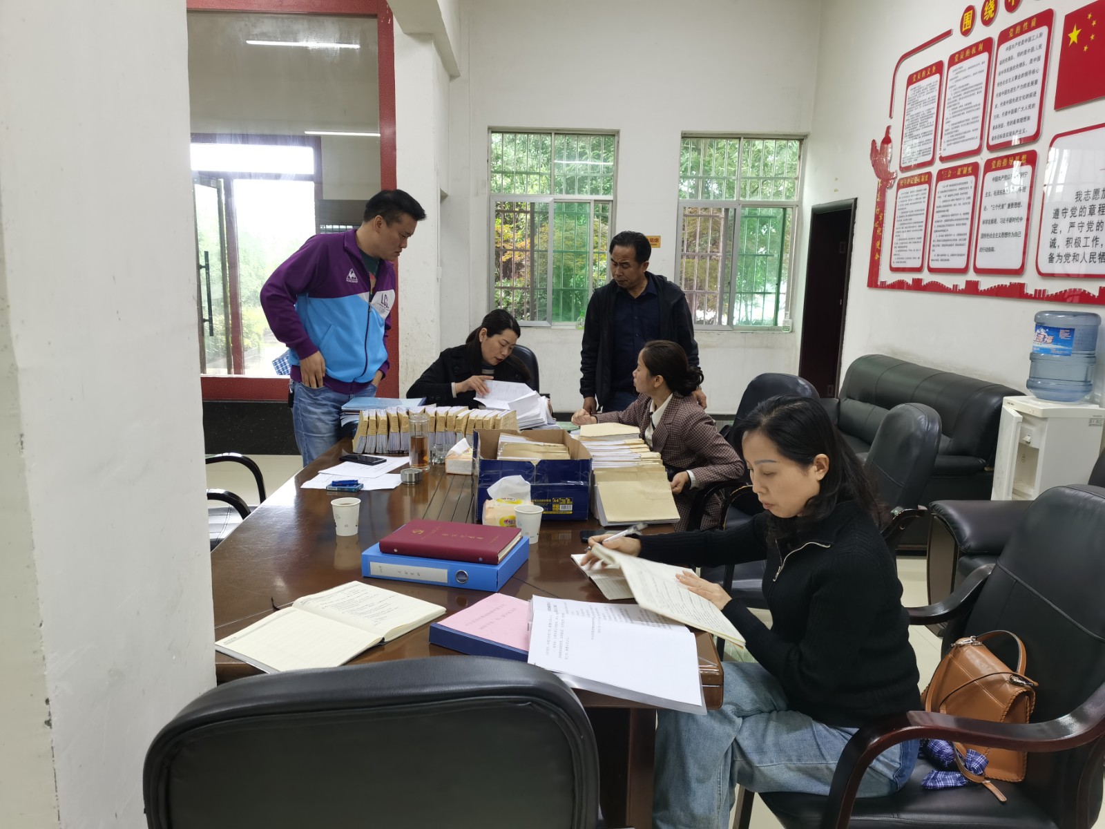 中方县发改局对政策性粮食存储企业开展内部审计工作