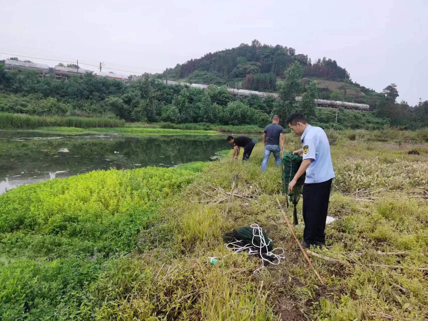 中方县花桥镇：不负青山绿色 禁捕退捕在行动