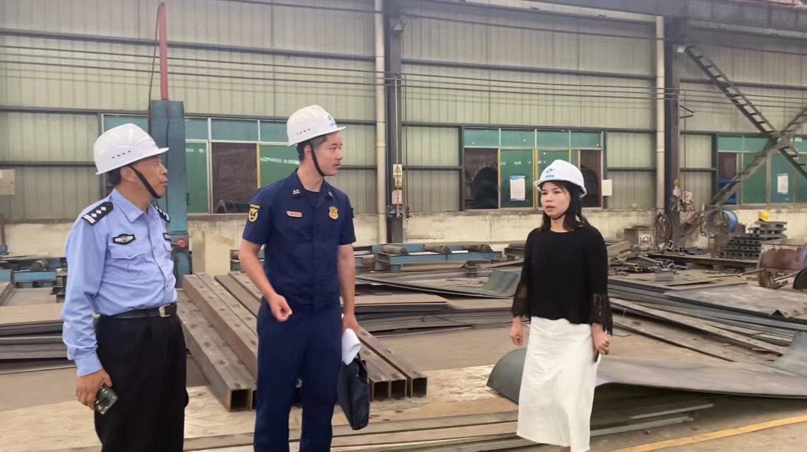 中方县消防救援大队联合多部门开展违规电气焊动火作业专项整治行动
