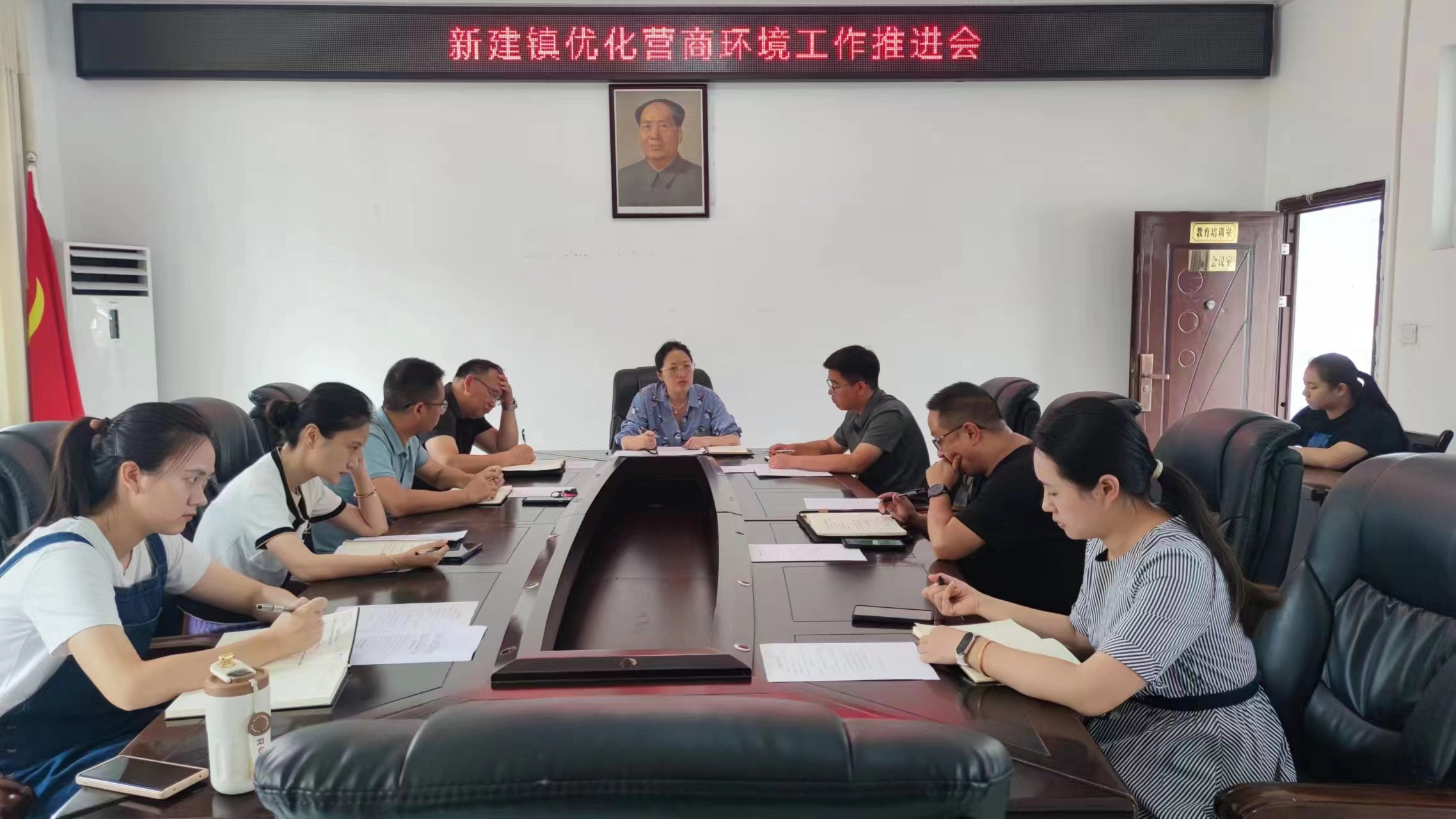 中方县新建镇：持续发力抓好优化营商环境工作