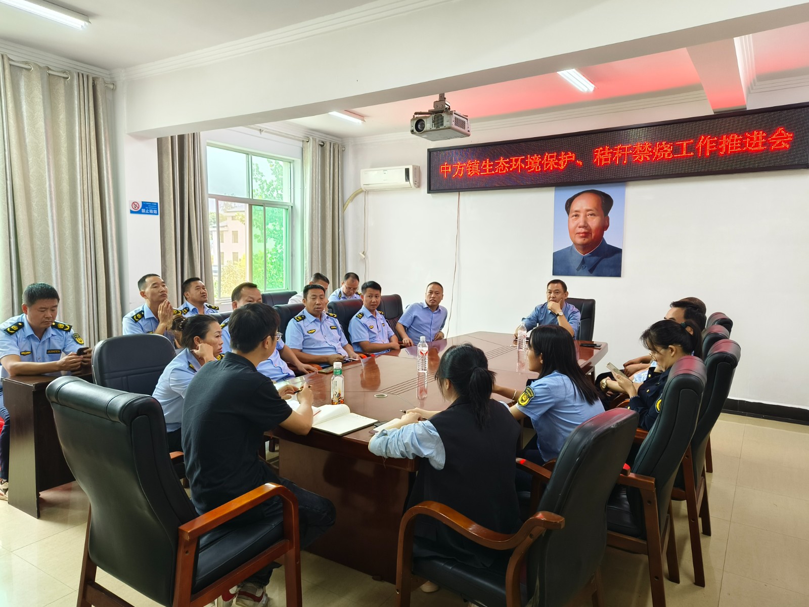 中方县中方镇：筑牢秸秆禁烧防线 护好蓝天碧水净土