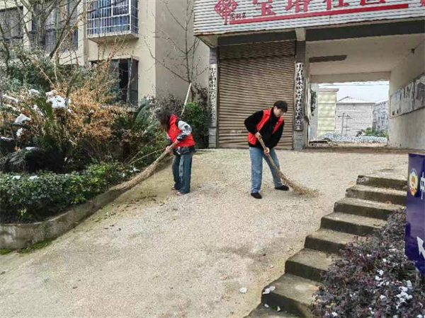 中方县桐木镇：组织返乡大学生开展人居环境整治志愿服务活动