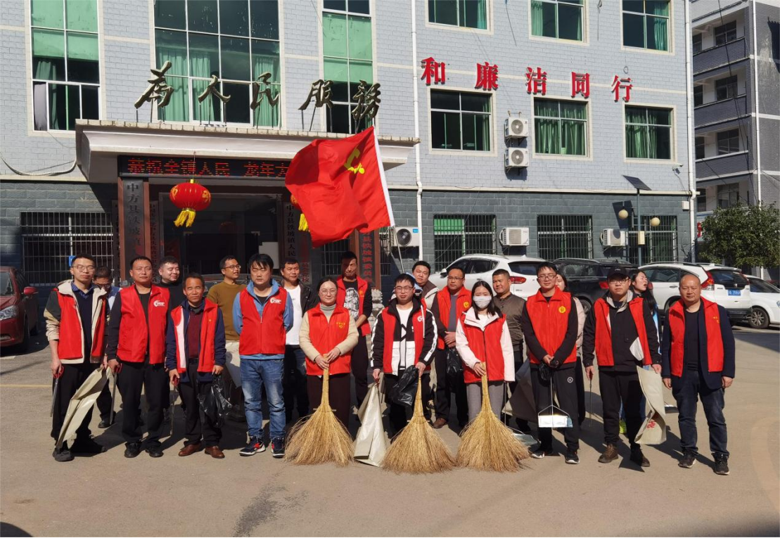 中方县铁坡镇：营造新年新气象，人居环境焕新颜