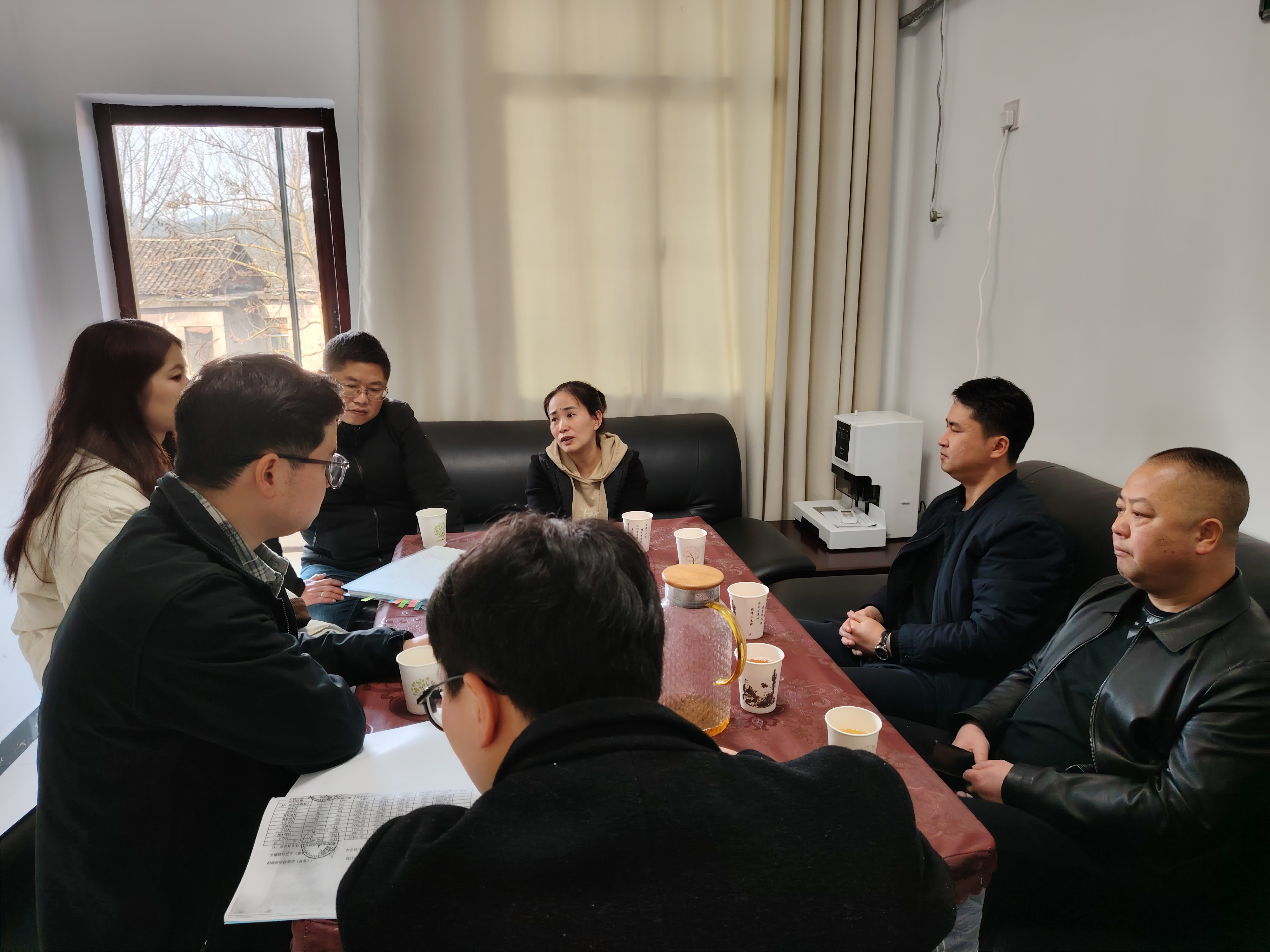 中方县财政局开展乡镇财政运行和营商环境实地调研
