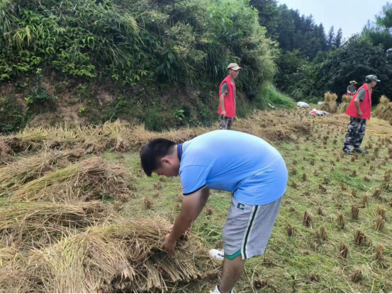 中方县蒿吉坪乡民政社工站：金秋助农解民愁