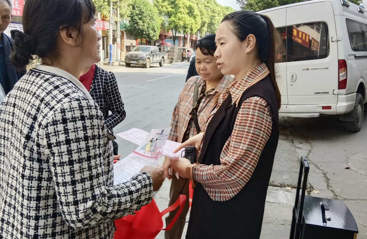 中方县新路河镇：扎实推进“两癌”筛查宣传