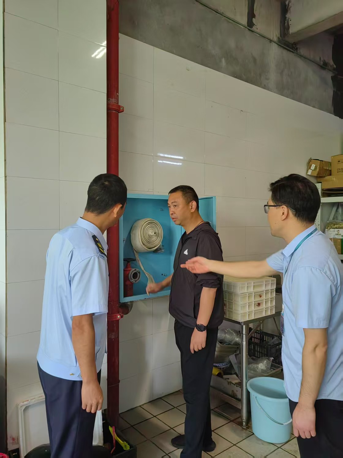 ​中方县中方镇：开展五一消防安全检查 全力守护市场安全