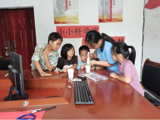 中方县蒿吉坪瑶族乡民政社工站：开展“小小科学家，大大未来梦”活动