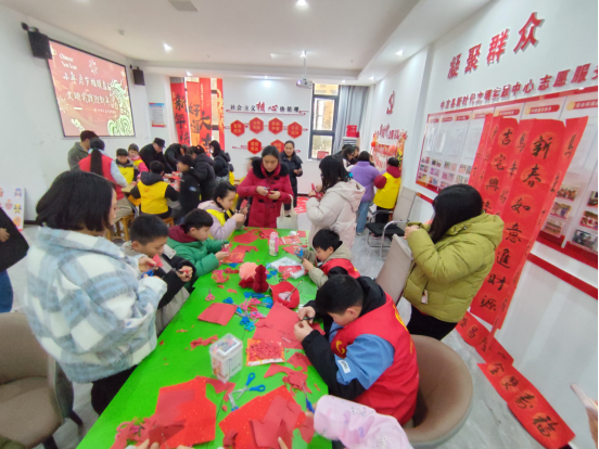 中方县开展文明实践迎新年活动