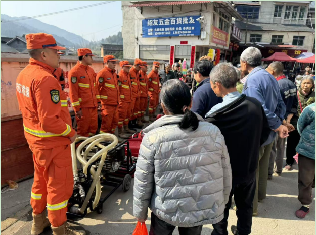 中方县森林消防大队:筑牢春季森林防火安全防线