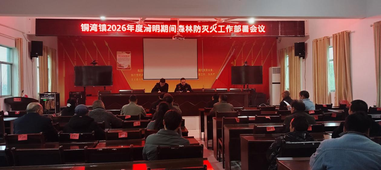 中方县铜湾镇：召开2026年清明期间森林防灭火工作部署会议