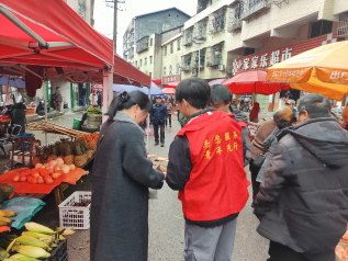中方县接龙镇：开展文明祭扫宣传活动