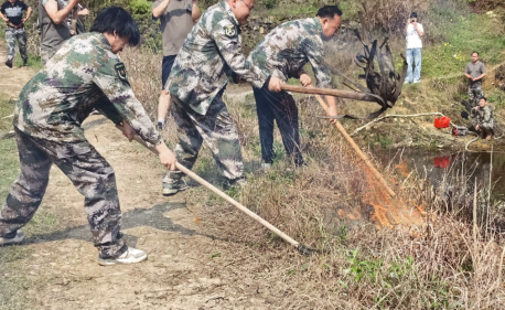 中方县接龙镇：开展“四防”综合应急演练 筑牢安全防线显担当
