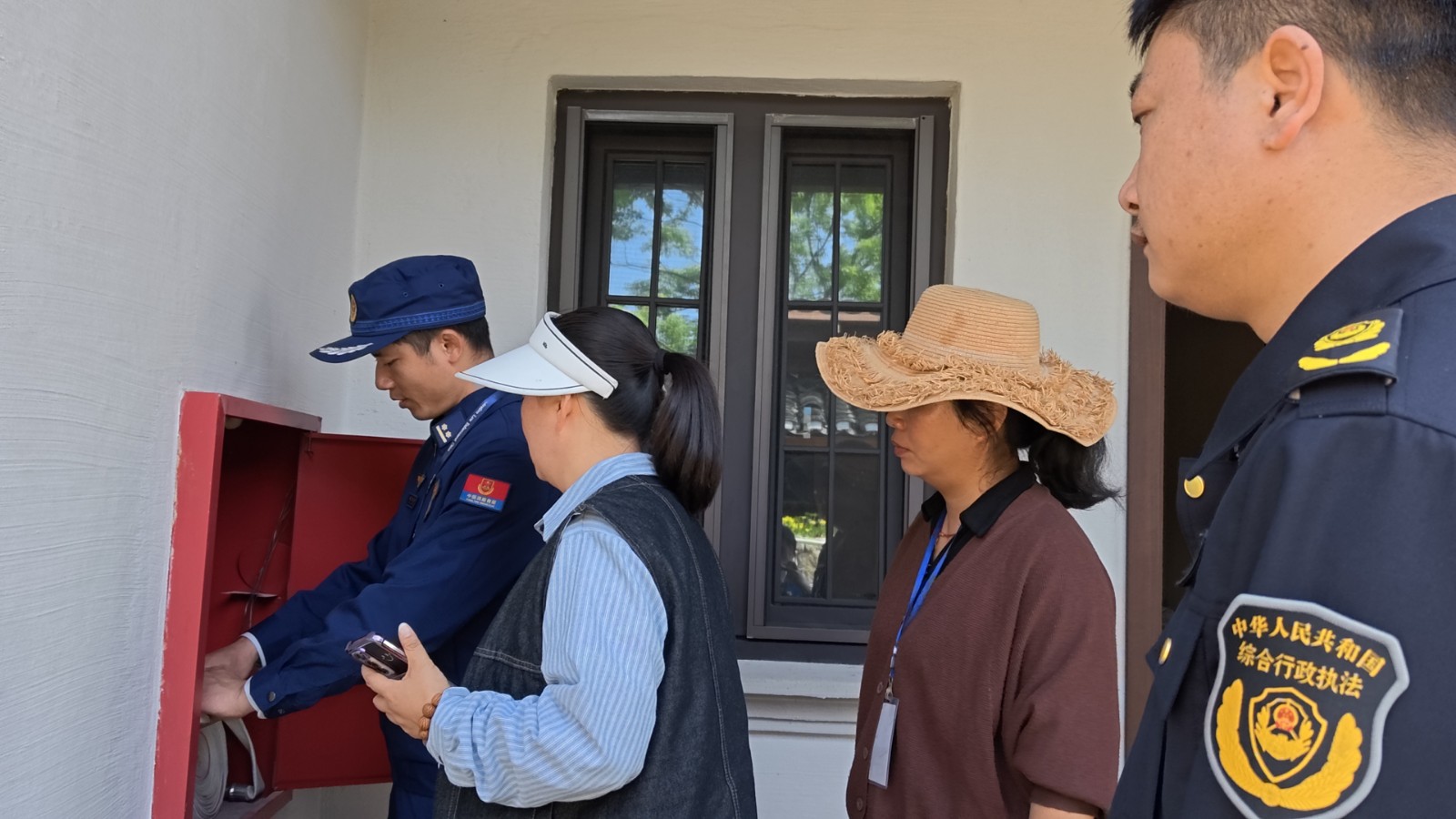 守好“五一”安全关！中方县消防救援大队联合多部门开展景区消防安全检查