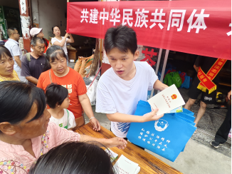 中方县接龙镇开展新时代文明实践主题宣传活动