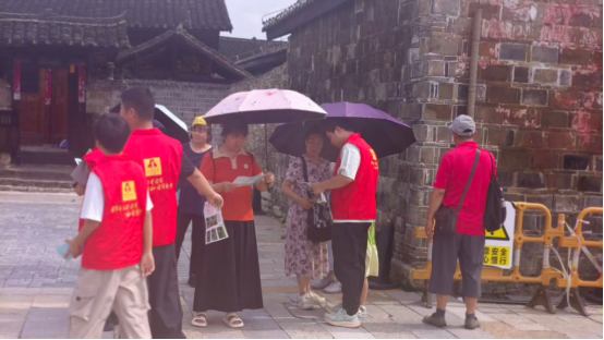 中方县开展古建筑与自然资源保护科普志愿活动
